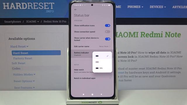 How to Show Battery Percentage on XIAOMI Redmi Note 10 Pro – Turn On Battery Percentage смотреть онлайн