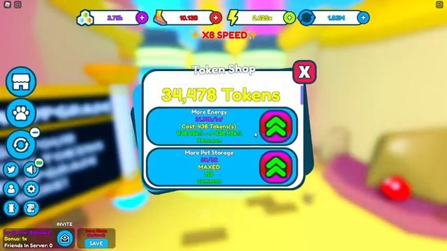 FRUIT WORLD! 10,000,000,000 СКОРОСТИ В SPEEDMAN SIMULATOR В РОБЛОКС! ROBLOX смотреть онлайн