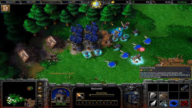 Warcraft 3 (Hard) The Scourge of Lordaeron 2 - Blackrock and Roll смотреть онлайн