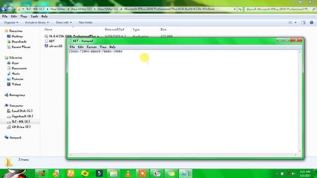 Microsoft Office 2010 Professional Plus  Key 100%working