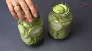 Маринованные кабачки  Быстрый рецепт без стерилизации  Marinated zucchini