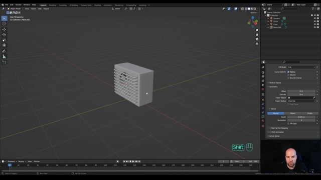 Blender Curves and Pipes Tutorial | Polygon Runway смотреть онлайн
