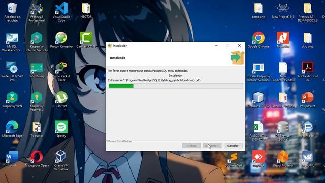 Instalacion de PostgreSQL en Windows 10 смотреть онлайн
