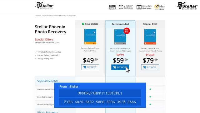 How to Activate / Register Stellar Photo Recovery software ? смотреть онлайн