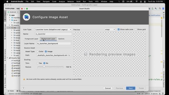 How to change app icon for Android App in Android Studio | 2021 смотреть онлайн