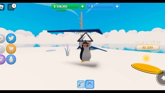 Купил ДЕЛЬТАПЛАН, поучаствовал в ГОНКЕ в ГОРОДЕ ПИНГВИНОВ в Роблоксе Penguin Tycoon Roblox | Часть смотреть онлайн