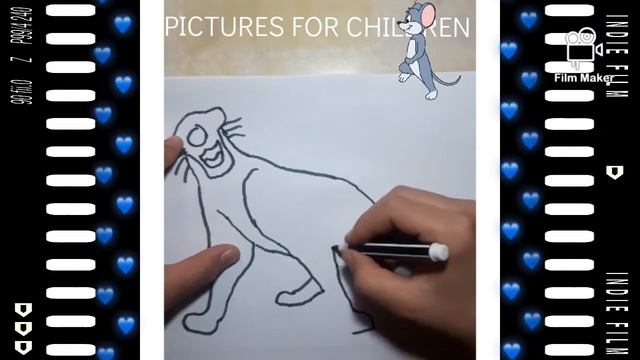 BOLALAR UCHUN PANTERA RASMINI CHIZISH DRAWING A PANTERA FOR CHILDREN РИСОВАНИЕ ПАНТЕРЫ ДЛЯ ДЕТЕЙ смотреть онлайн