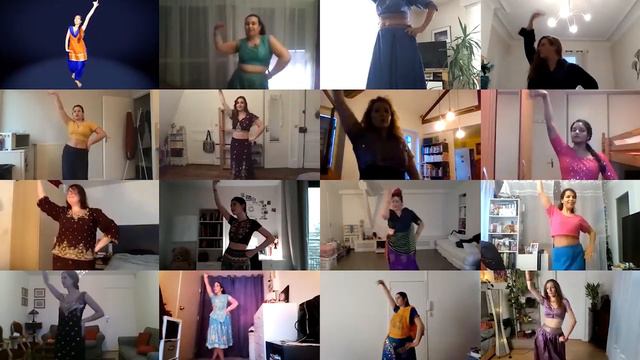 Cours en ligne de danse Bollywood avec Mahina Khanum (extrait) - LOL смотреть онлайн