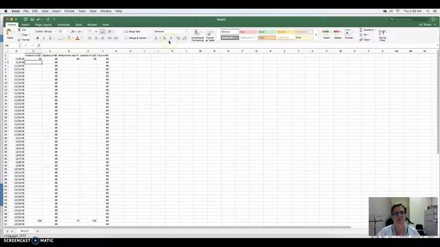Excel Spreadsheet Practice Log смотреть онлайн