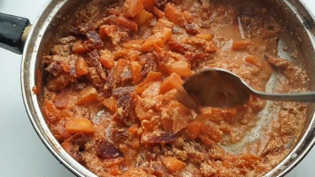 3286 Вкусное растительное рагу свекла картошка редька соус подсолнечные семечки перец лавровый лист