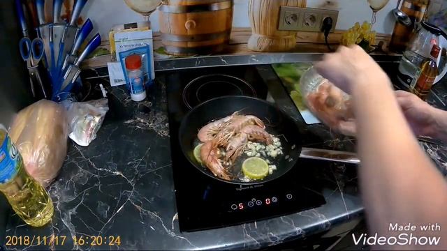 Лангусты! Вкусный ужин! Жарим Лангустов!! смотреть онлайн