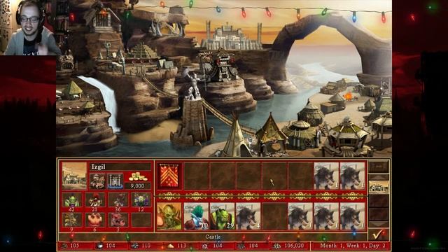 Орочий город Орда для Героев 3! (Heroes III Horde Town) смотреть онлайн