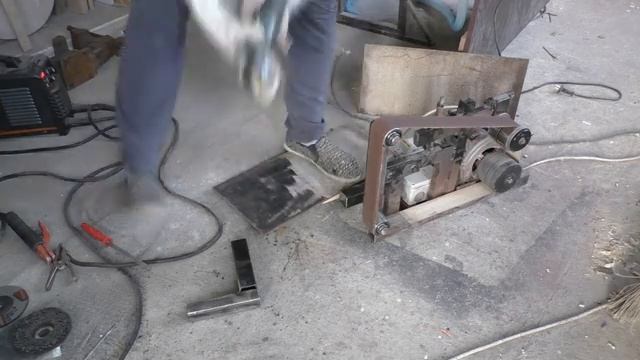 Замена натяжного ролика на гриндере, упорная площадка, бой продолжается