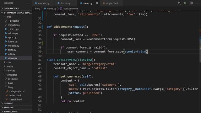 Learn Django - Towards AJAX with MPTT Comments - Part 15 Building a Blog Project смотреть онлайн