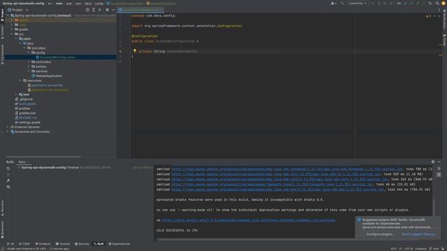 Spring Boot DynamoDB Configuration Live Code смотреть онлайн