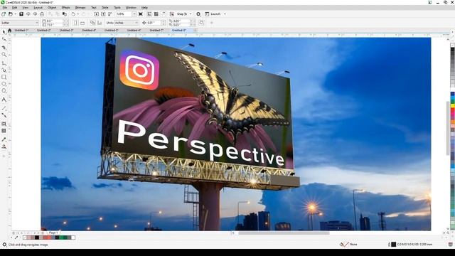 Perspective in CorelDRAW смотреть онлайн