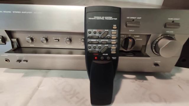 Акустика ONKYO M77 и усилитель Yamaha AX 892 смотреть онлайн