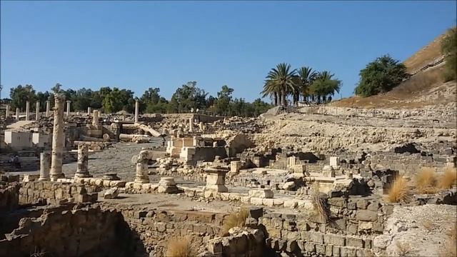 Israel. Scythopolis . Beit Shean / Израиль. Бейт Шеан смотреть онлайн