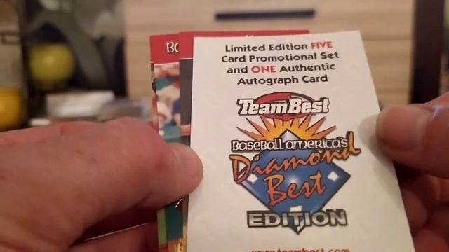 1999 TEAM BEST DIAMOND HOBBY BASEBALL BOX w/1 SALVINO BAMMER BEAR -- REVIEW смотреть онлайн