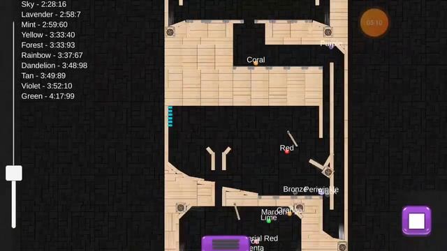50 Special Subs Marble Race - Marble Run 2d