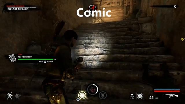 Zombie Army 4: Dead War Guide - Deeper than Hell DLC - All Collectibles Chapter 4 / 4 смотреть онлайн