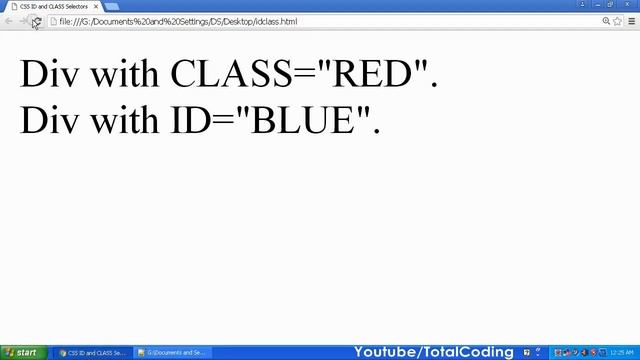 ID & CLASS in CSS | How to Use CSS ID & CLASS in html css Websites смотреть онлайн