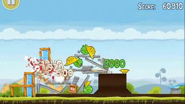 Angry Birds (Level 10-5) 3 Stars смотреть онлайн