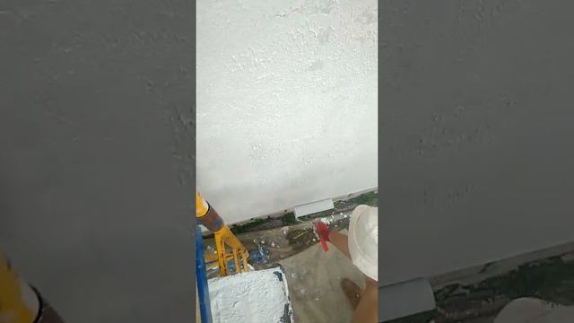 Покраска фасада структурной краской Ceresit СТ 40 смотреть онлайн