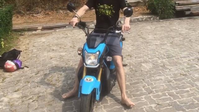 Honda Zoomer X, берём байк в прокат в Тайланде на острове Ко Лан, Как Брать. как добраться до пляжа смотреть онлайн