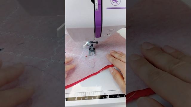 Шьём ёлочку на CHAYKA NewWave 3005