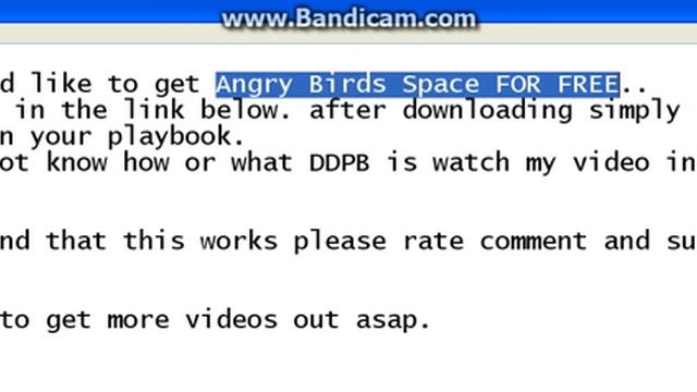 Angry Birds Space for Blackberry Playbook FREE смотреть онлайн