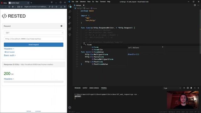 Go: get and post requests смотреть онлайн