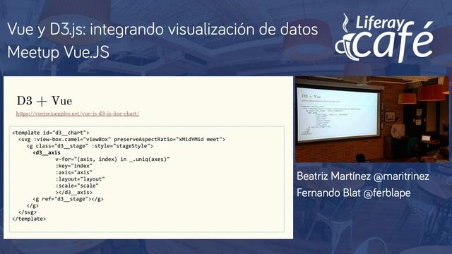 Meetup Vue: Vue y D3.js: integrando visualización de datos en nuestras aplicaciones Vue смотреть онлайн