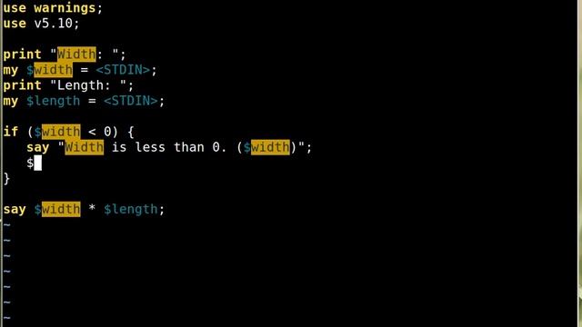 Beginner Perl Maven tutorial: 2.23 - Solution: area prompt and warn смотреть онлайн