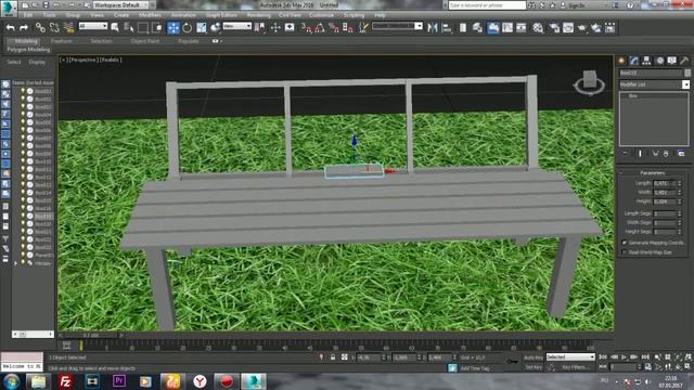 Создание скамейки в 3D max[Создание игры выпуск = 4] смотреть онлайн