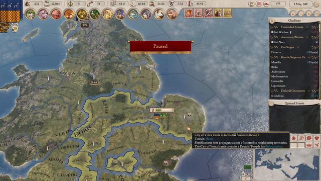 Civil War – Rise of the Saxons – Saxonia – 1.4 Archimedes – Imperator: Rome – Part 24 смотреть онлайн