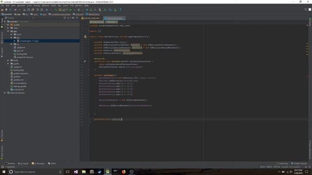 Android Studio achartengine Tutorial смотреть онлайн