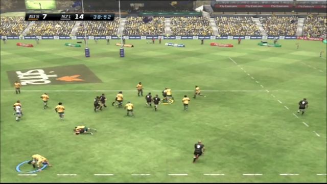Jonah Lomu Rugby Challenge 2: Australia vs NEw Zealand on PS3 смотреть онлайн