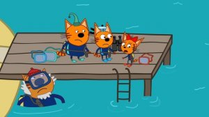 Три кота| Серия №34 | Сахалыы мультик | Дубляж