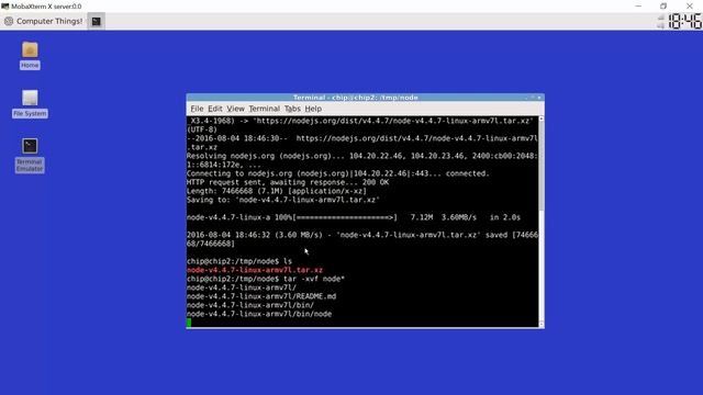 C.H.I.P. Tutorials: Installing Node.js смотреть онлайн