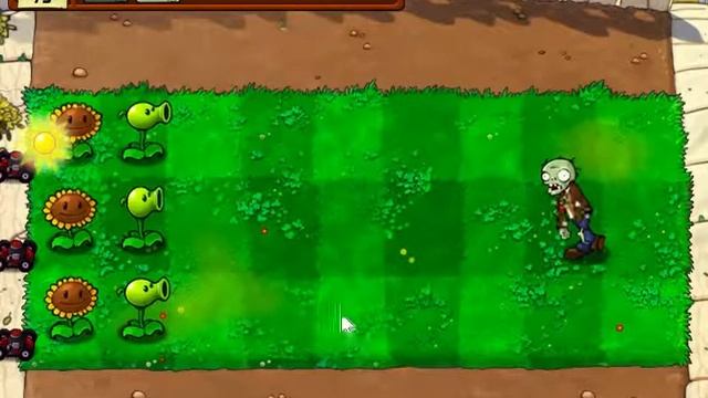 Plants vs Zombies 2: Back To The Game - Pea shooter Attack! смотреть онлайн
