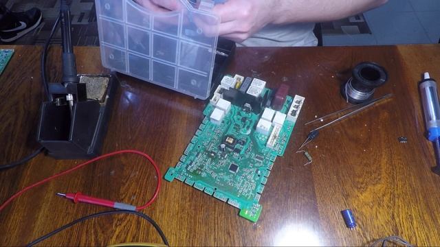 Бош Logixx 6 не включается/ Ремонт блока питания