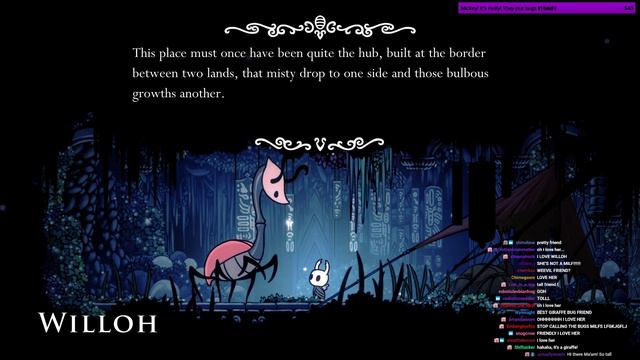 Holly Streams Hollow Knight (Part 1)