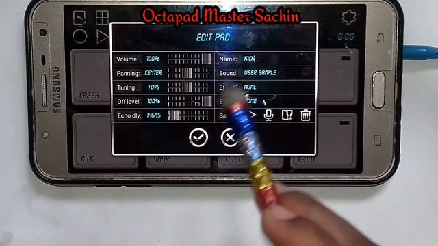 Mobile Octapad Drum machine patch editing zero level se full editing sikhen #Octapadmastersachin смотреть онлайн
