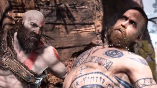 Кратос против Бальдра God of war (2018) PS4 Full HD 1080p смотреть онлайн