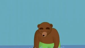 Бурый медвежонок - ИГРАЕТ В ДОЧКИ-МАТЕРИ (23)