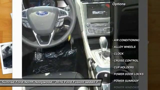2016 Ford Fusion North Hollywood,Los Angeles,San Fernando Valley,Glendale,Burbank M62084 смотреть онлайн