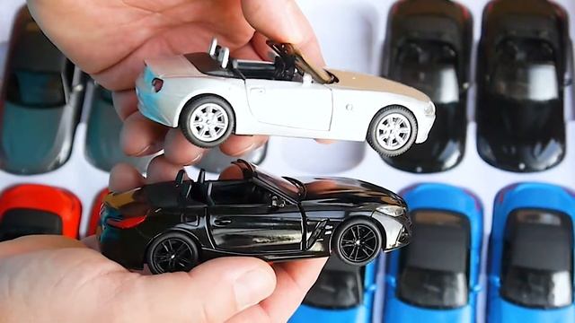 Новинка от Kinsmart - BMW Z4 M40i - обзор и сравнение с предыдущей версией