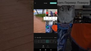 Создаем коллаж из видео . Новая фишка в CapCut.