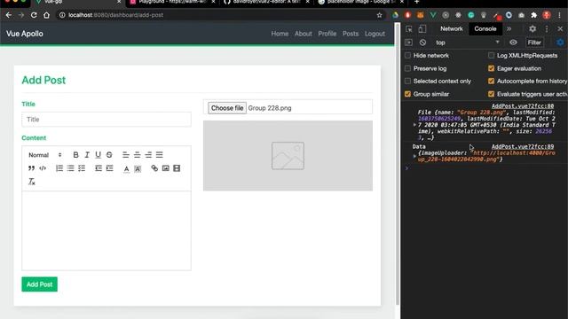 Vue Apollo App | Part 8 | CRUD - 2 | Add And Delete Post смотреть онлайн